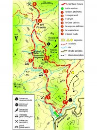 Cartina anello della val Gargassa