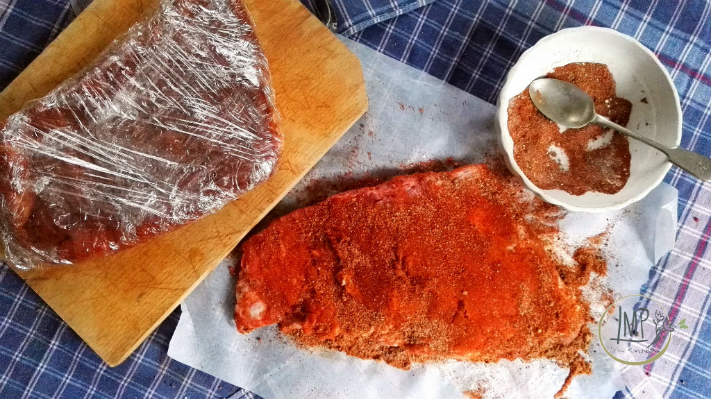 BBQ Ribs al forno dal Texas all' Italia Marinatura a secco preparazione carni