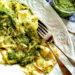 Mandilli de sea al pesto condite