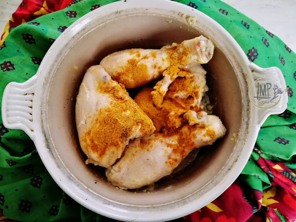 Pollo al curry pollo