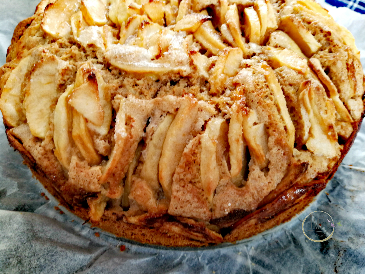 Torta Di Mele Rustica Con Noci E Farina Integrale La Maggiorana Persa