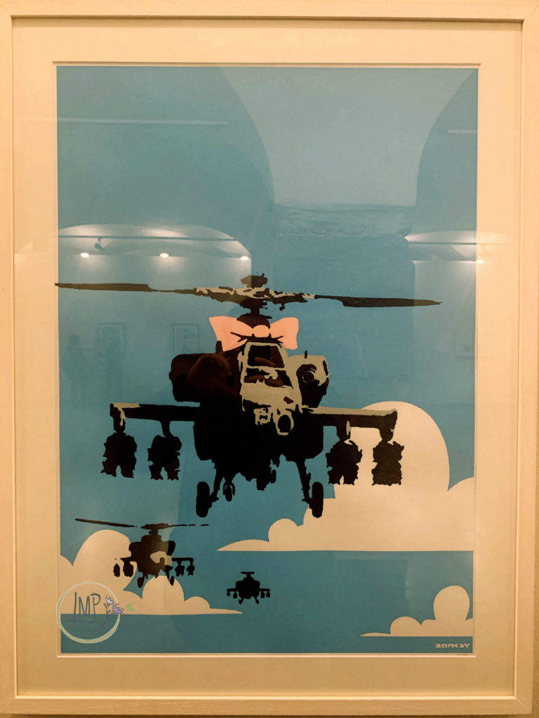 Banksy a Genova, happy Choppers
