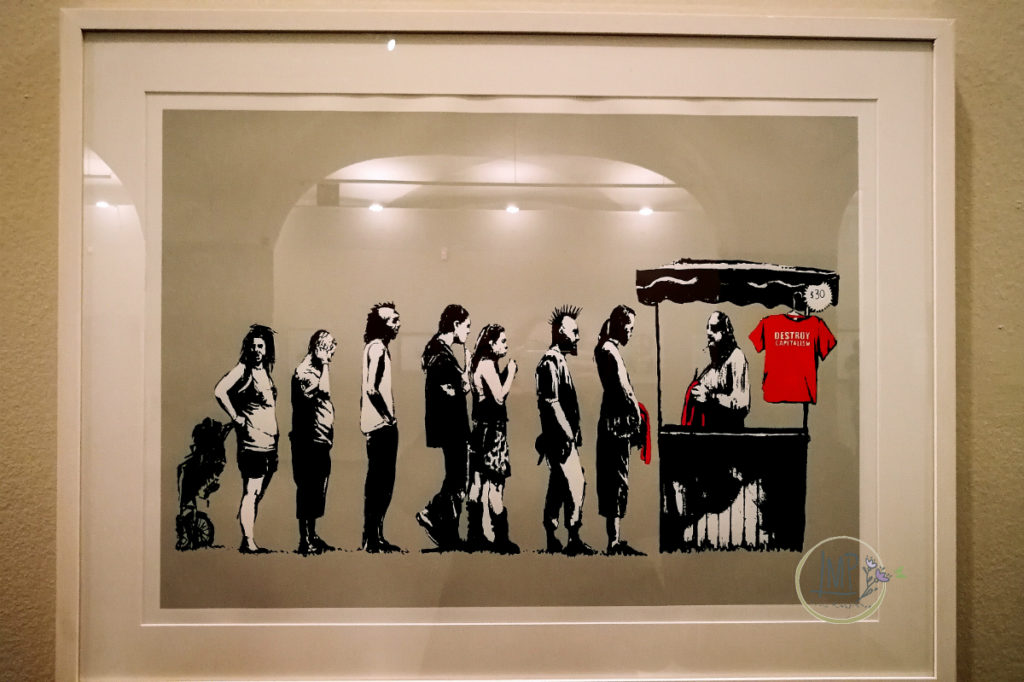 Banksya Genova mostra