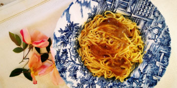 Tajarin al sugo di brasato
