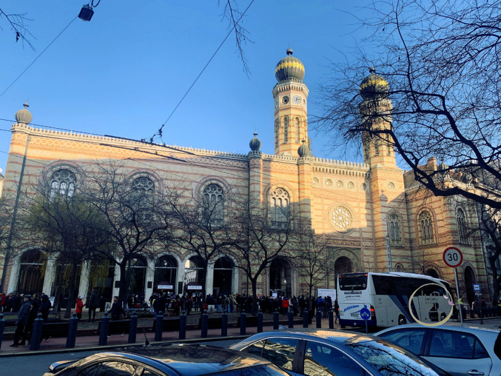 Budapest in 3 giorni La Grande sinagoga Nagy zsinagóga esterno