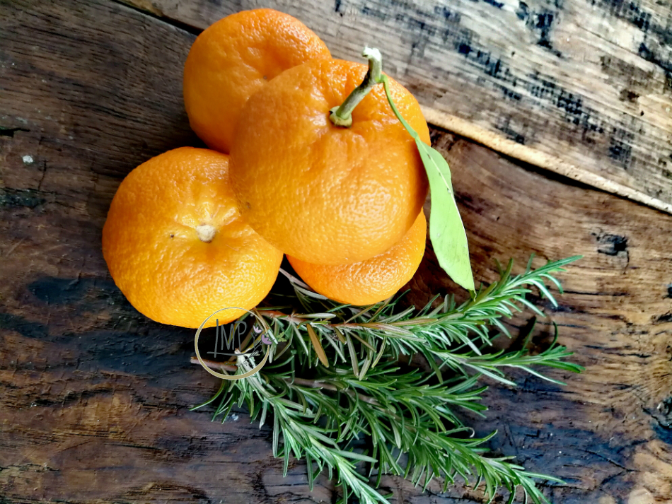 Ingredienti digestivo al rosmarino e arancia